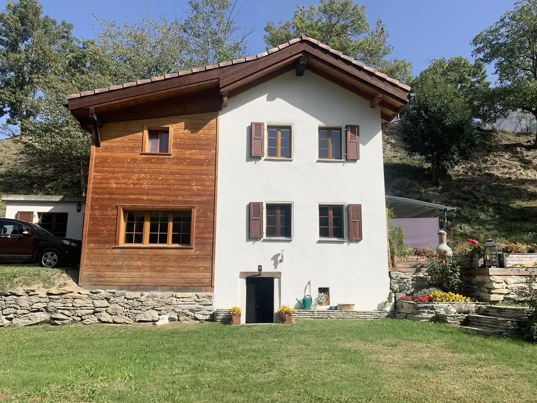 Wohnhaus des Anwesens in Bitsch